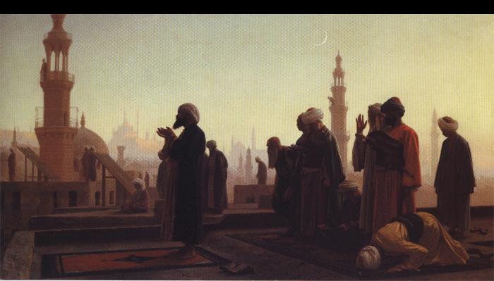 Jean - Leon Gerome Rooftop Prayer